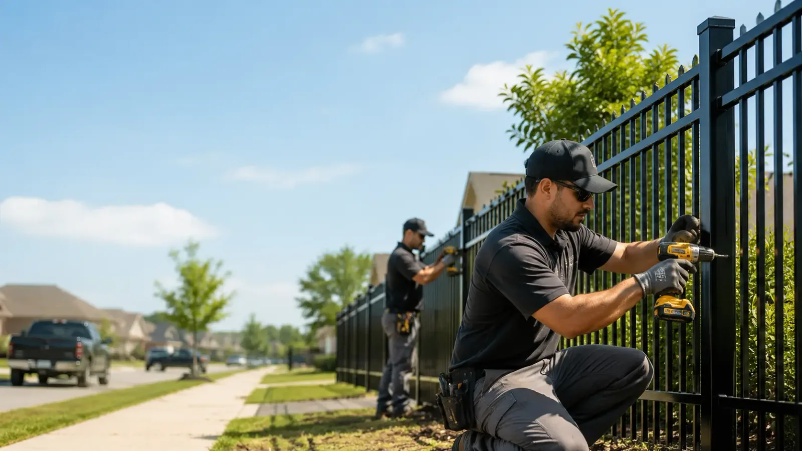 Metal Fence Installation in Orange, MA